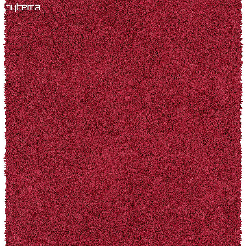 Kusový koberec SHAGGY TOUCH červený