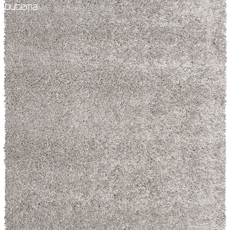 Kusový koberec SHAGGY TOUCH svetlo sivý
