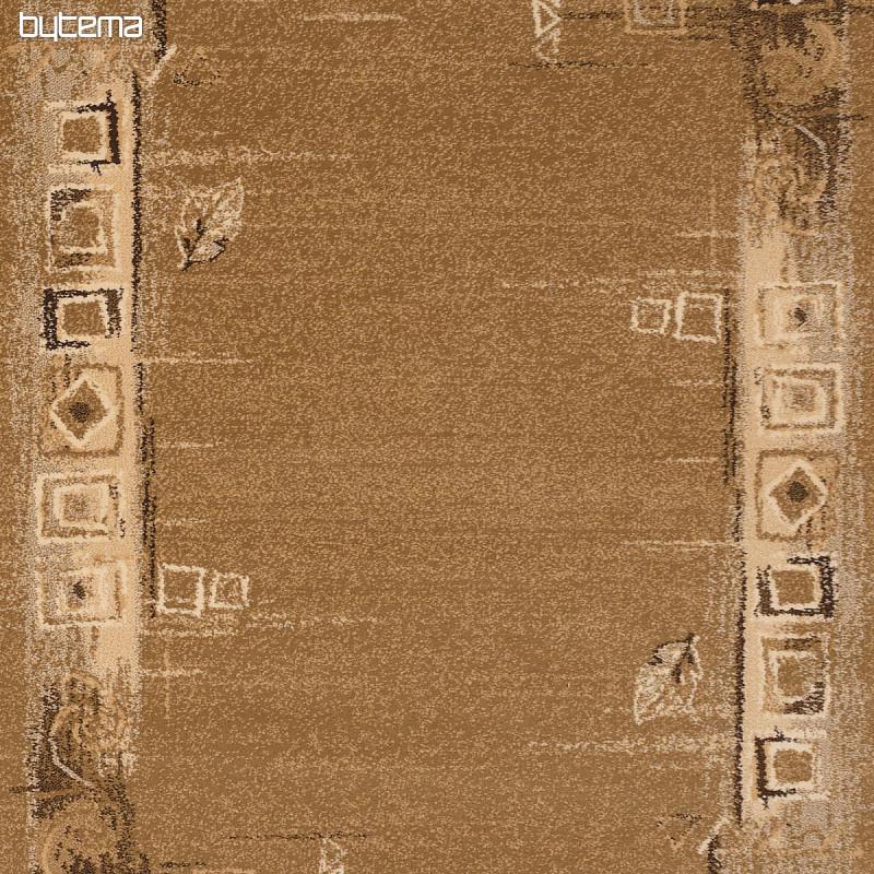 kusový koberec SOLID 07 hnedý