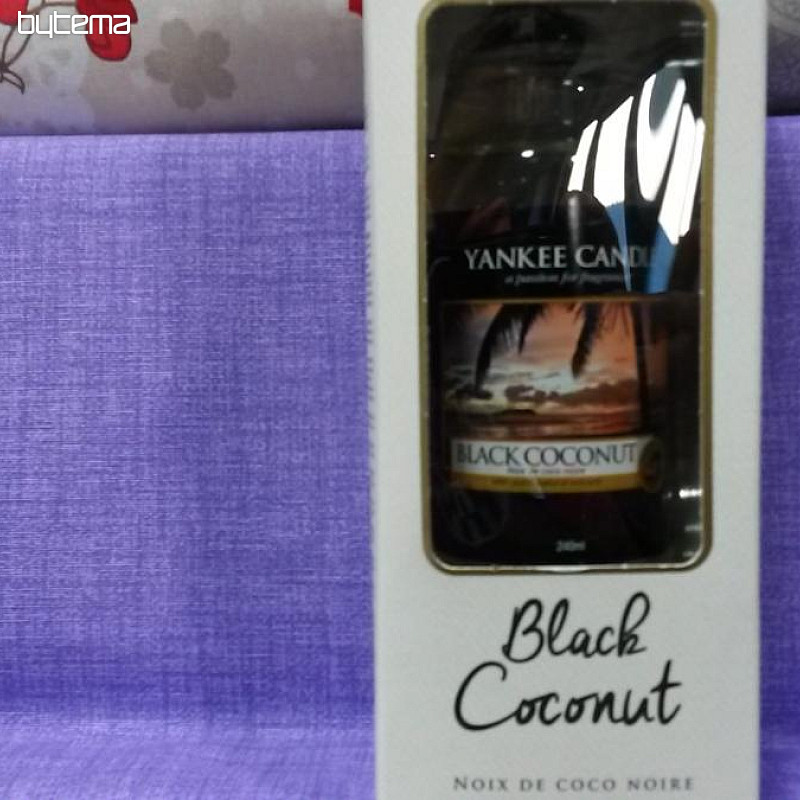 YANKEE CANDLE vonná stébla BLACK COCONUT velké