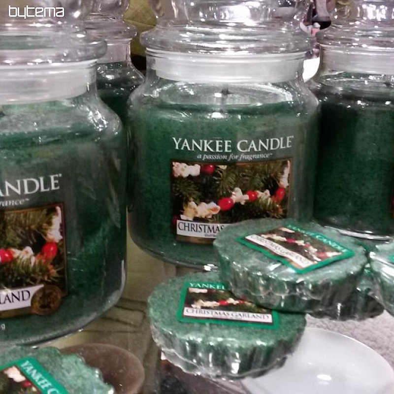 sviečka YANKEE CANDLE vôňa Christmas girland