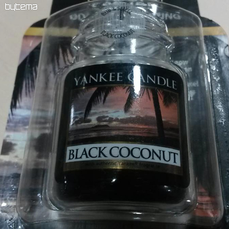 Gelová vôňa visačka YANKEE CANDLE - BLACK COCONUT