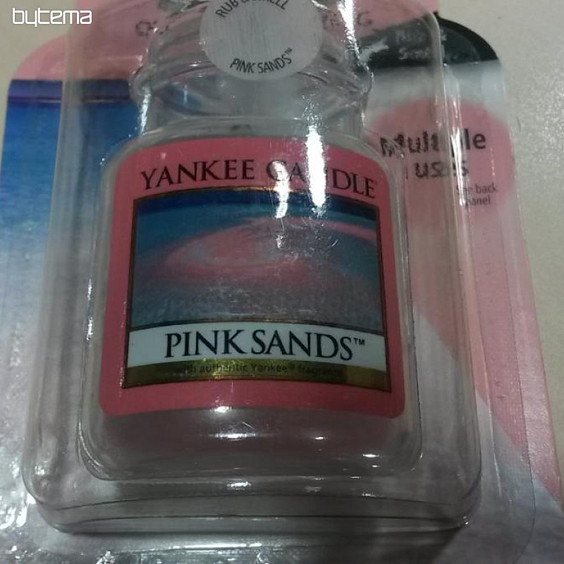 Gelová vôňa visačka YANKEE CANDLE - PINK SANDS