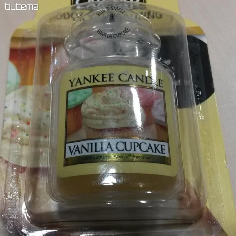 Gelová vôňa visačka YANKEE CANDLE - VANILLA CUPCAKE