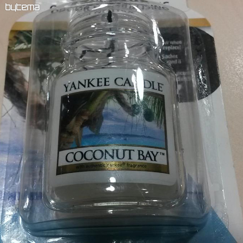 Gelová vôňa visačka YANKEE CANDLE - COCONUT BAY