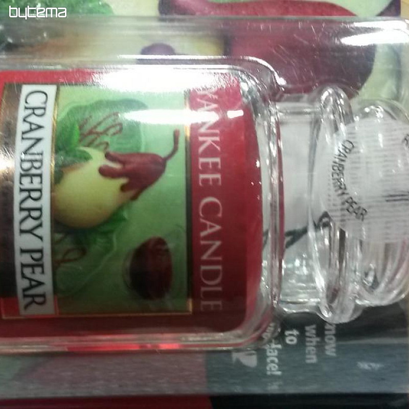 Gelová vôňa visačka YANKEE CANDLE - CRANBERRY PEAR