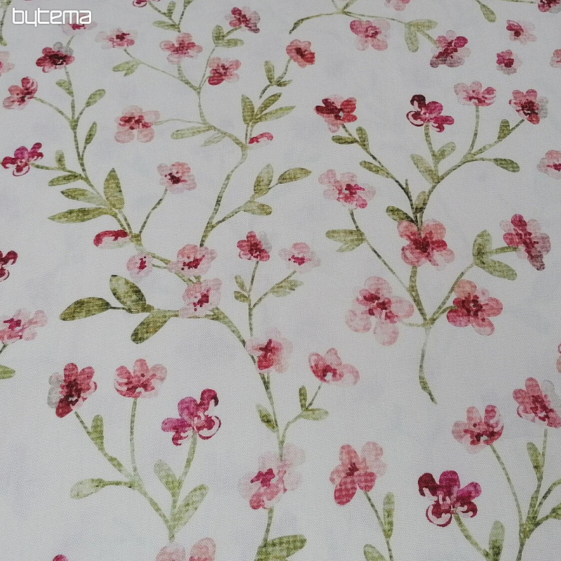 Dekoračná látka SAKURA RUŽOVÁ