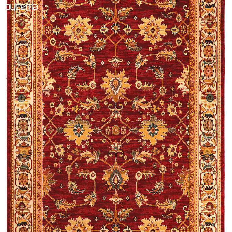 Luxusné vlnené koberec JENEEN 482 bordó