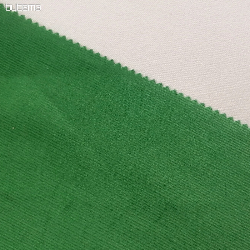Bavlnená látka Menčester tenký - zelený