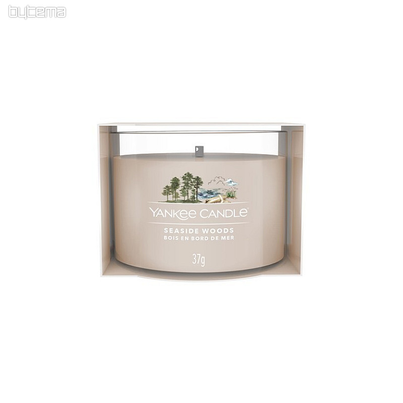 sviečka YANKEE CANDLE vôňa SEASIDE WOODS SKLO 37g