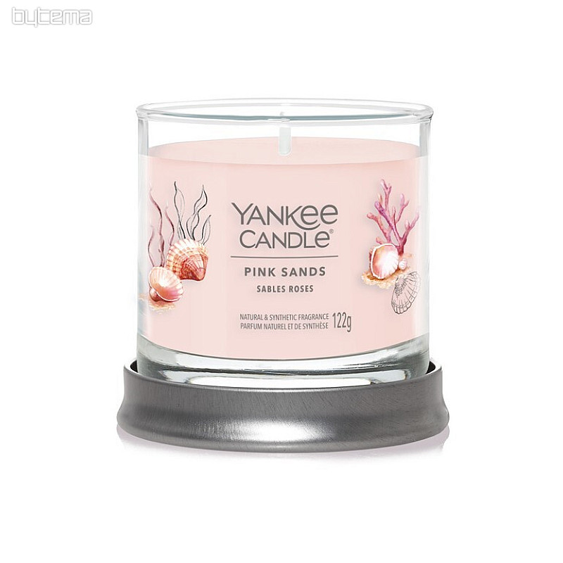 sviečka YANKEE CANDLE vôňa PINK SANDS TUMBER MALÝ