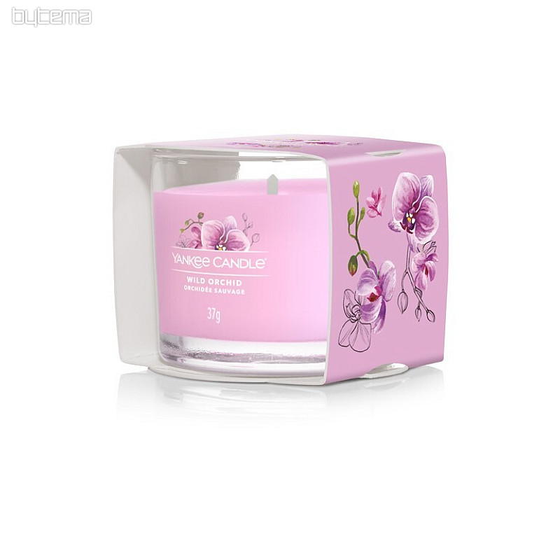 sviečka YANKEE CANDLE vôňa WILD ORCHID V SKLE 37 g