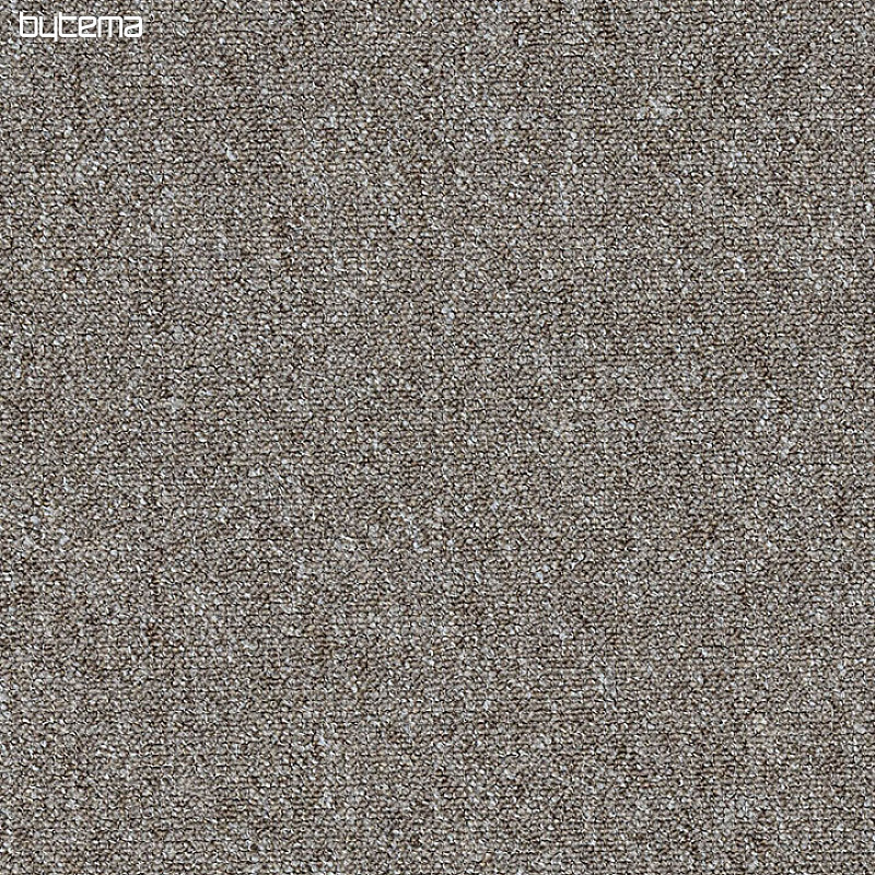 Slučkový koberec v metráži BINGO 6807 hnedý-nugátový
