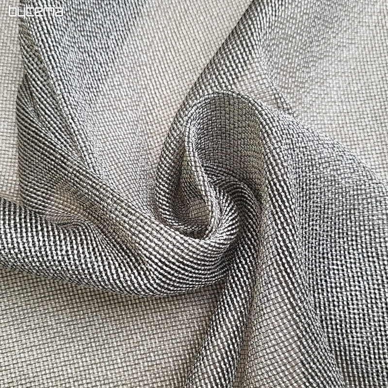 Luxusná záclona GERSTER 11746/0870 béžovosivá