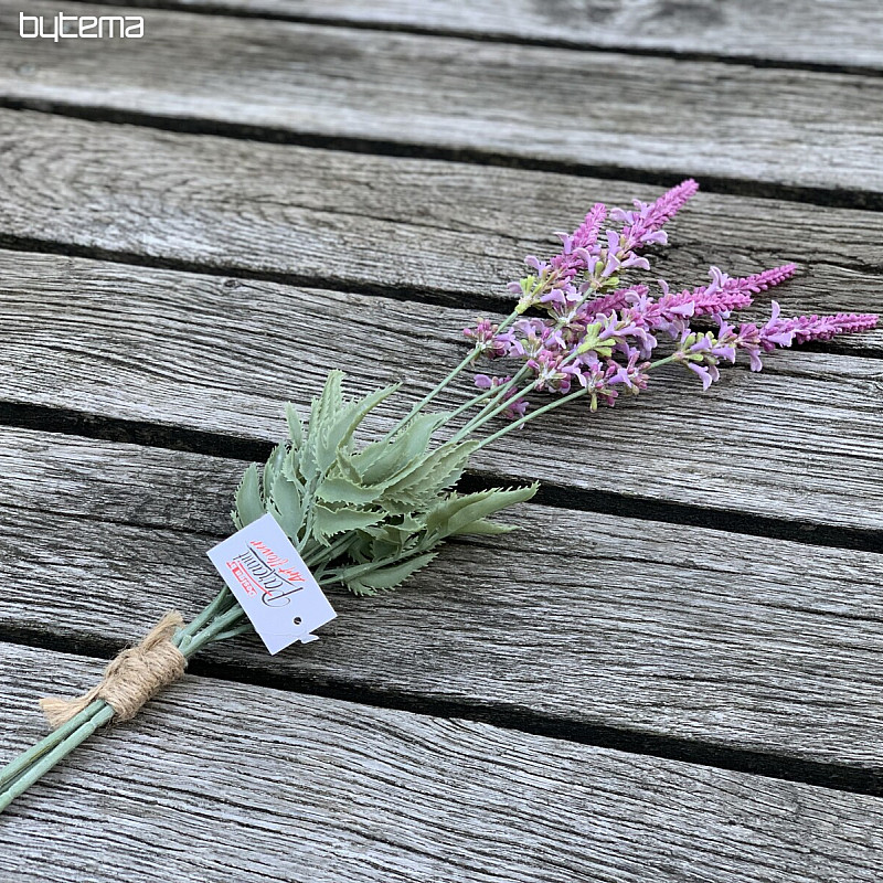 Garden Lavender zväzok 46 cm ružová