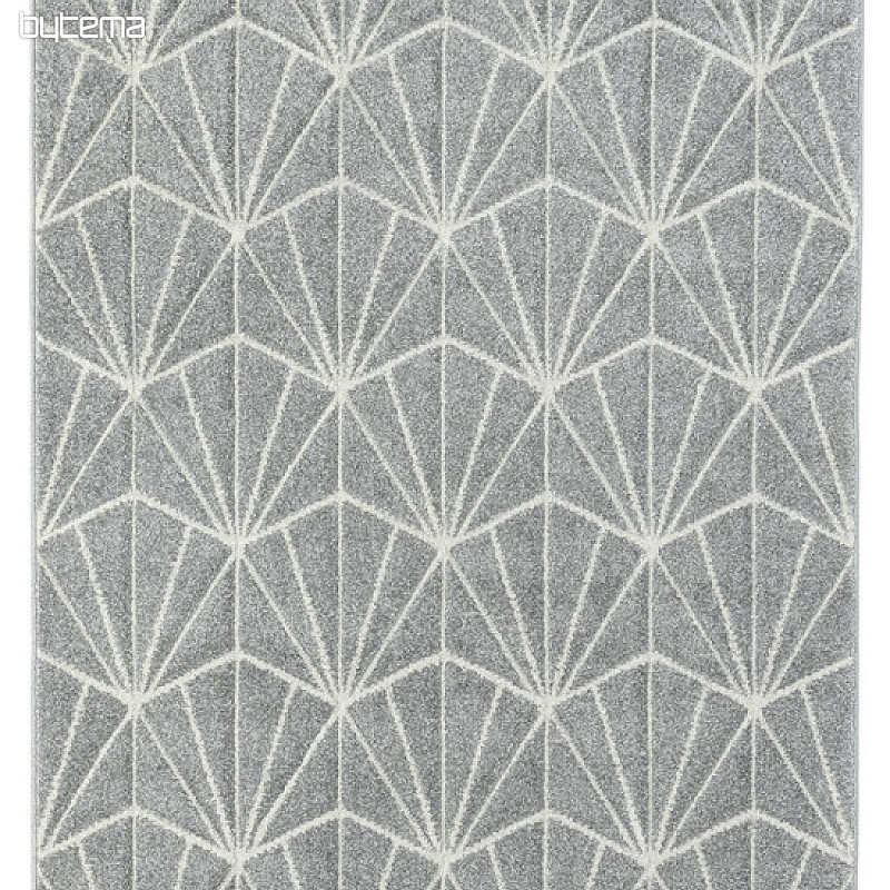 Kusový koberec PORTLAND sivobiely