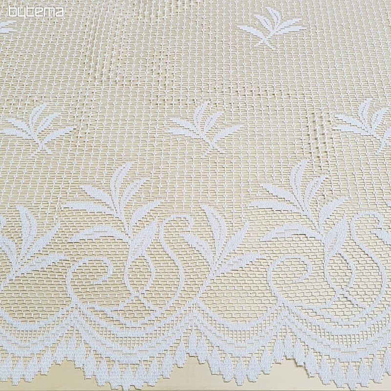 Žakárová záclona V 127 biela