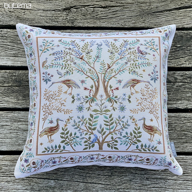 Gobelínový obliečka na vankúš WILLIAM MORRIS béžová