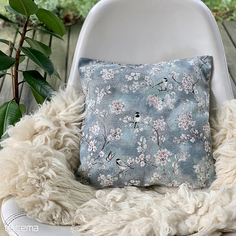 Luxusný dekoračný povlak SÝKORKY