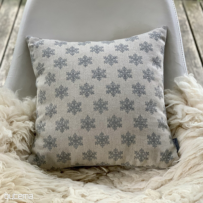 Luxusný dekoračný povlak VLOČKY SIVÉ B