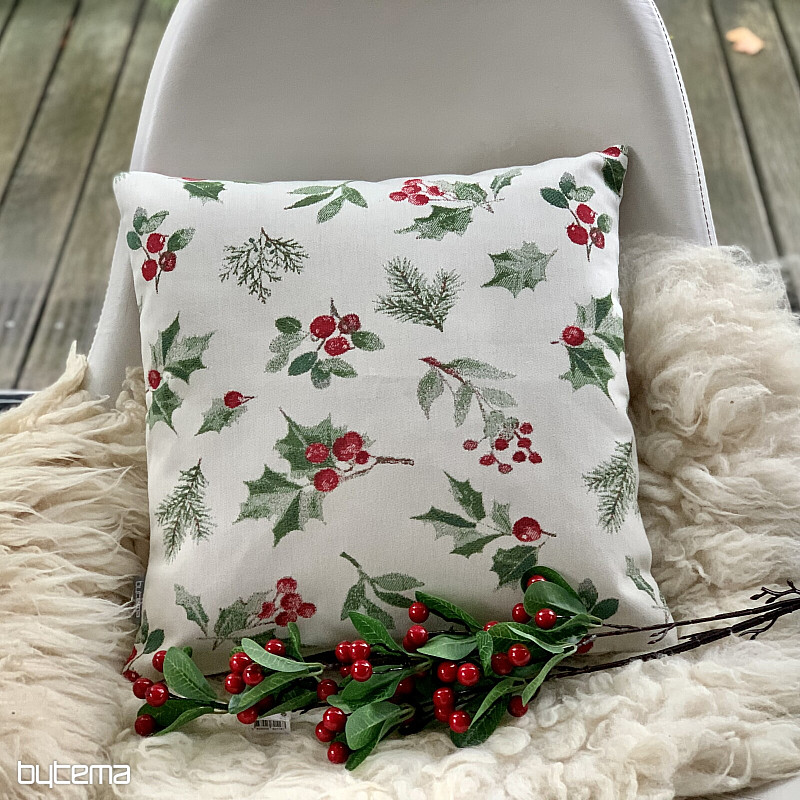 Vianočný dekoračný povlak CESMÍNA ZELENÁ