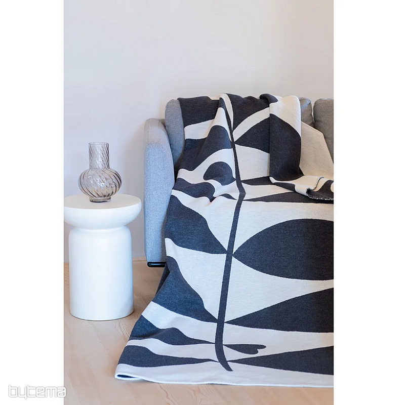 Deka DF LUCA VEĽKÉ LISTY SIVOBÉŽOVÉ