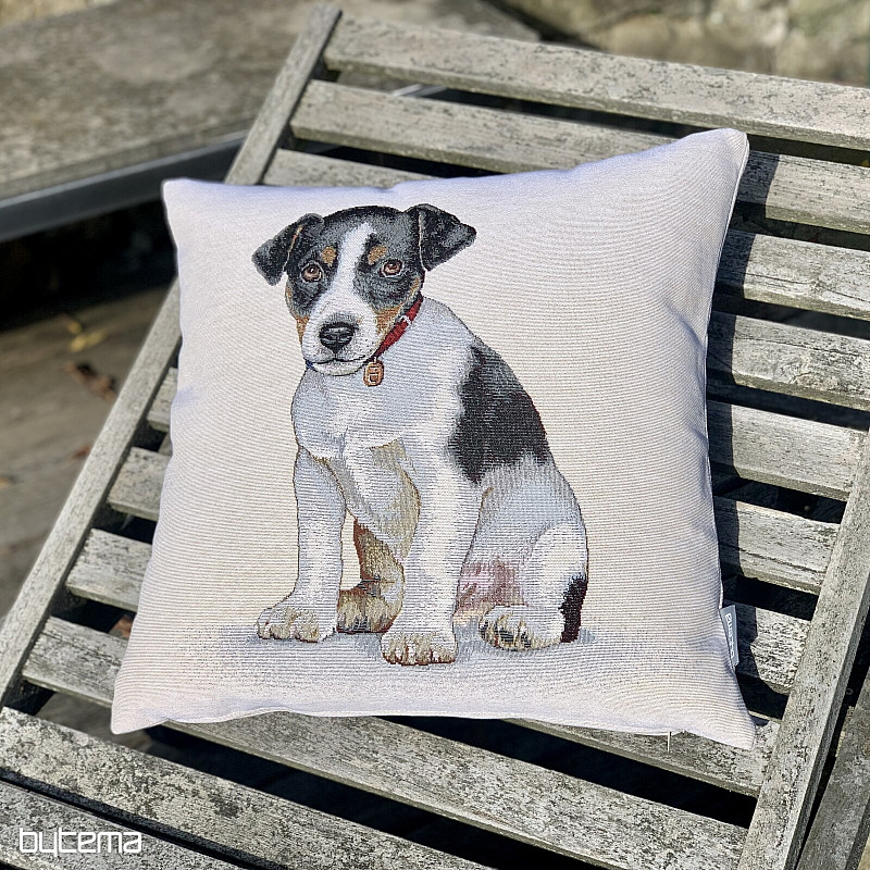 Gobelínový obliečka na vankúš JACK RUSSEL TERIER