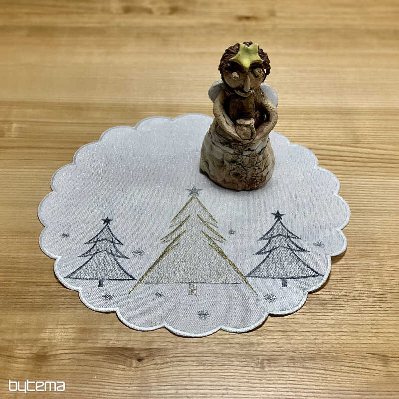 Prestierka ŠEDO ZLATÉ STROMOČKY