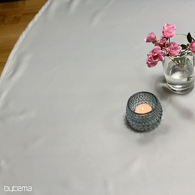 Oválny obrus BÉŽOVÝ