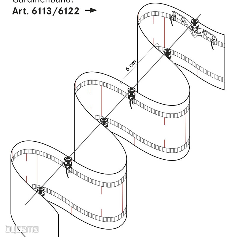 Šnúra s otočným jazdcom pre pásku NEW WAVE 1:2