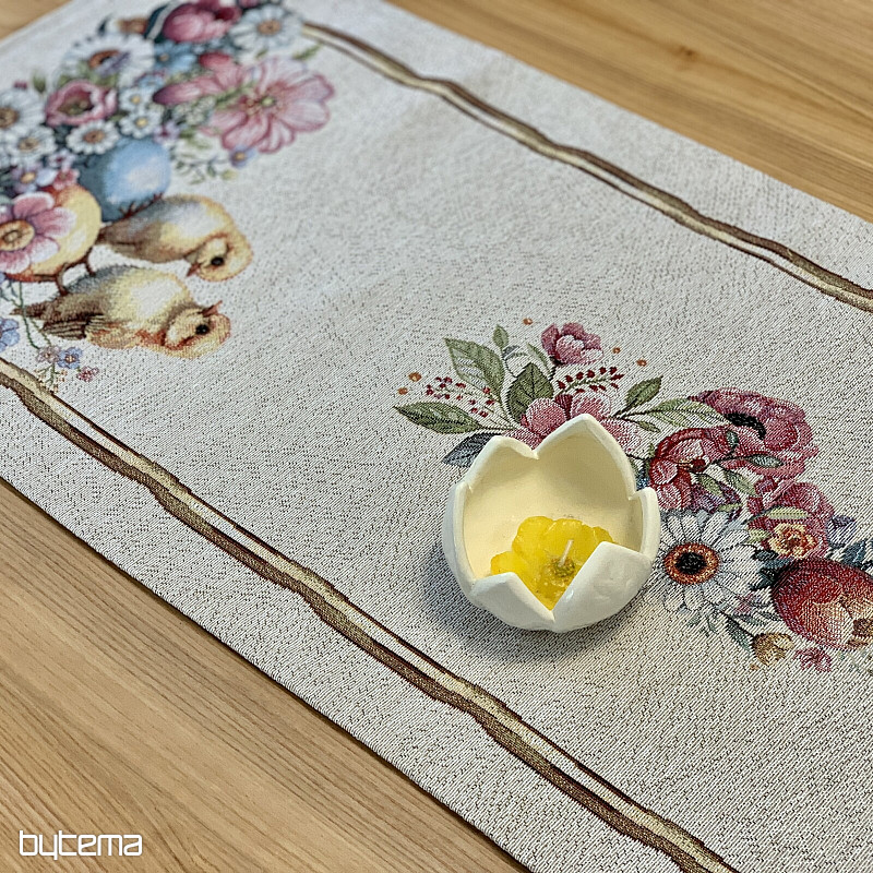 Gobelínový obrus a šál SVIATKY JARA