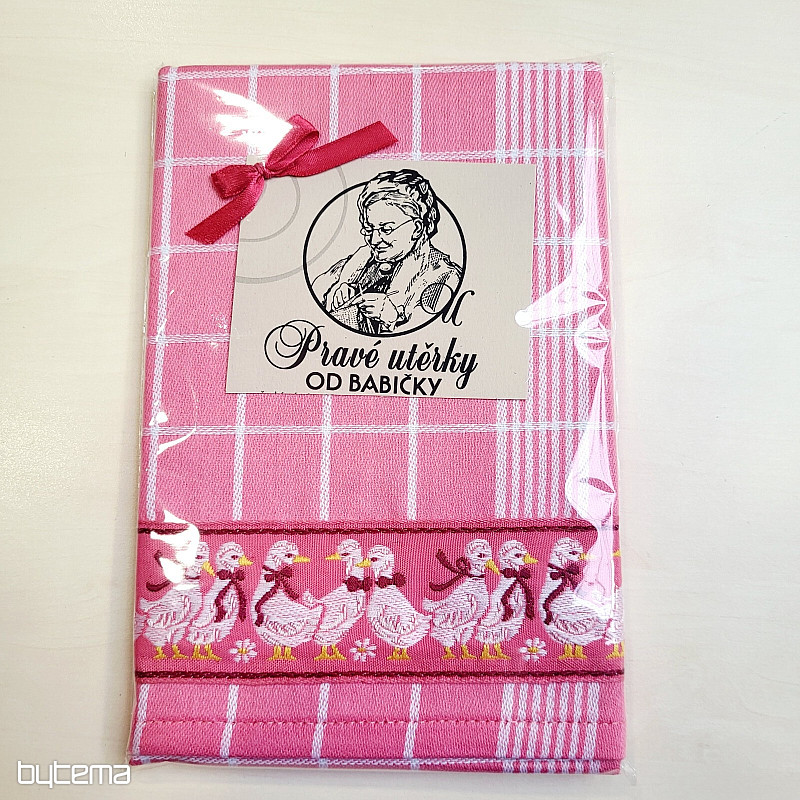 Utierky od BABIČKY RUŽOVÉ HUSIČKY