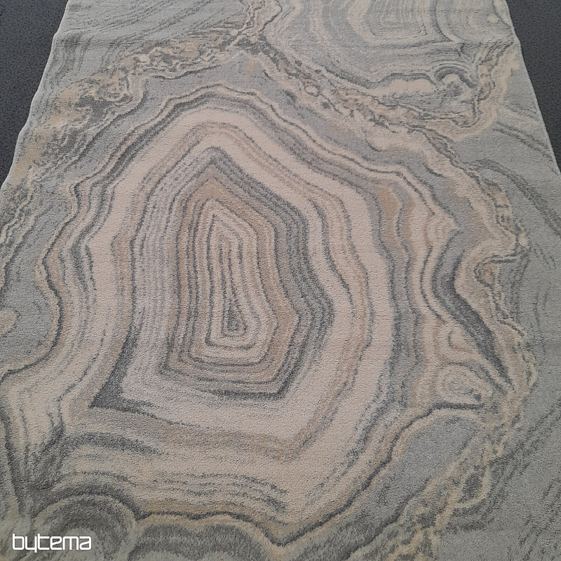 Luxusný vlnený koberec ISFAHAN Efez grey