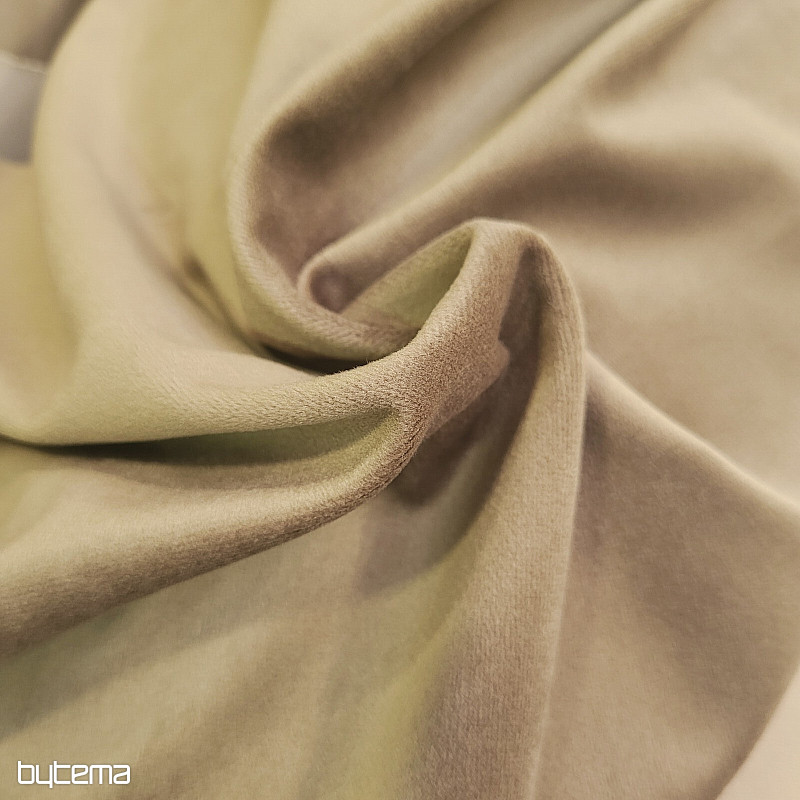 Luxusná jednofarebná dizajnová dekoračná látka GERSTER 77042/0200 HNEDÁ