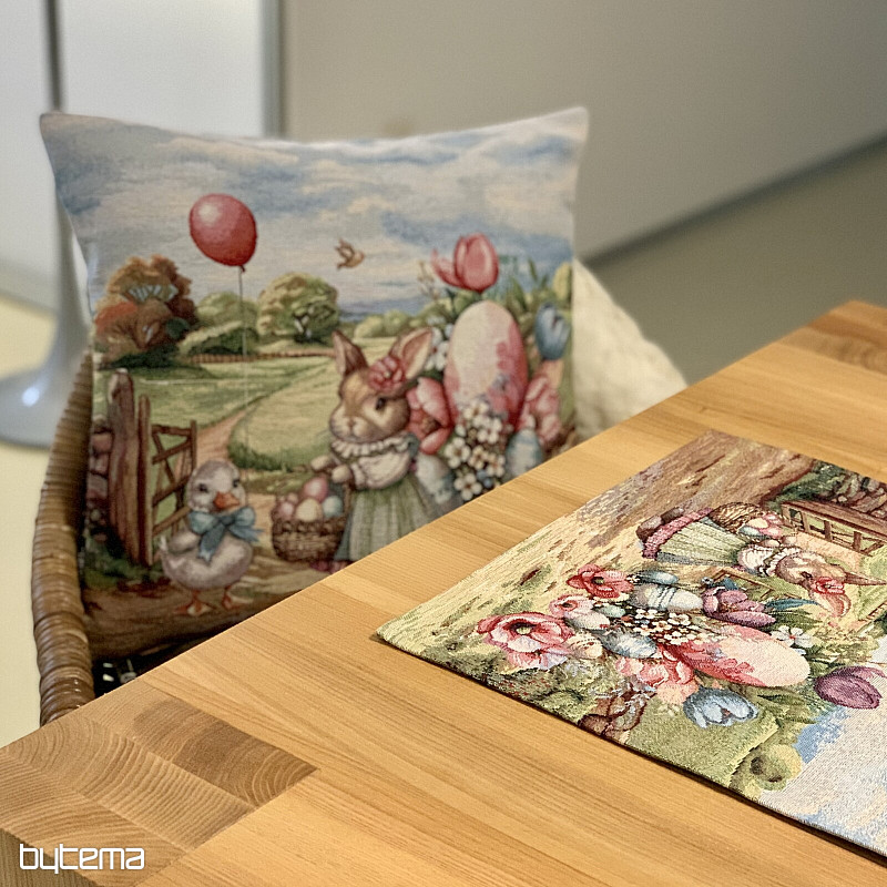 Gobelínový obrus a šál VEĽKONOČNÁ CESTA