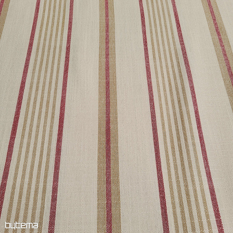 Dekoračná látka TANGO ČERVENÝ