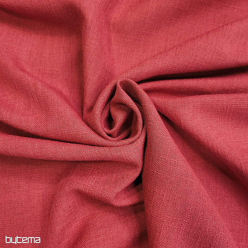 Dekoračná látka VALS ČERVENÁ