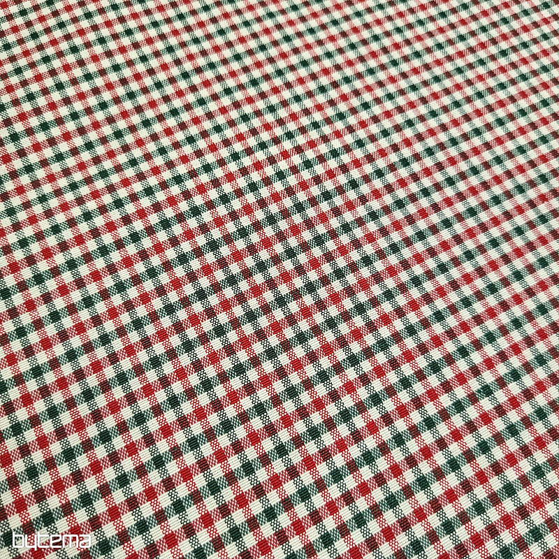 Dekoračná látka OSLO MINI KÁRO