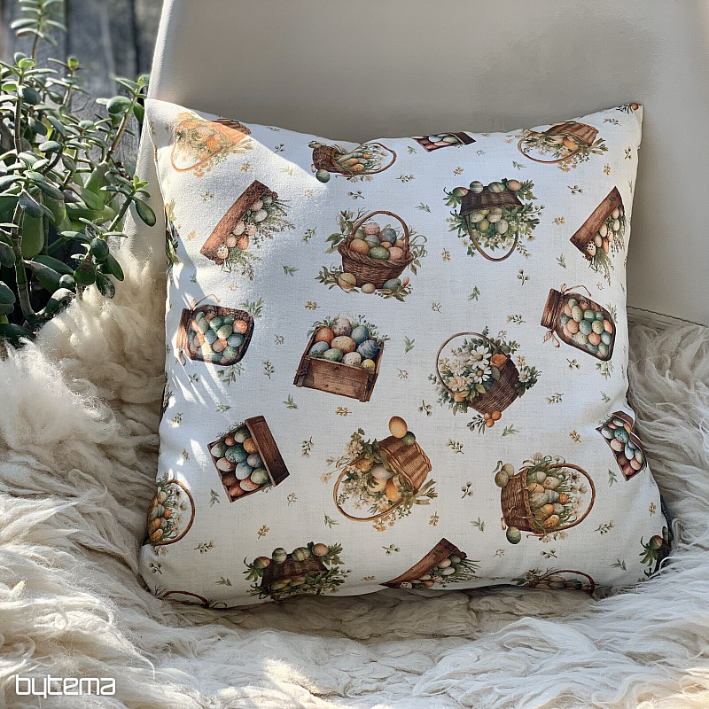 Dekoračná obliečka na vankúš FAREBNÉ VAJÍČKA