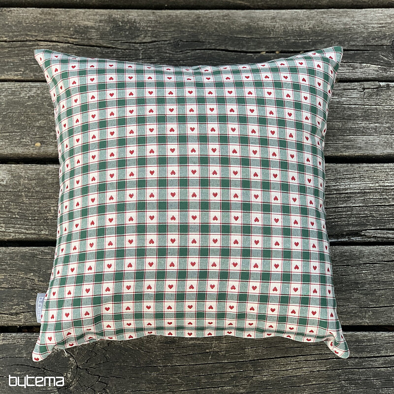 Dekoračná obliečka na vankúš MAXI CORET zelená