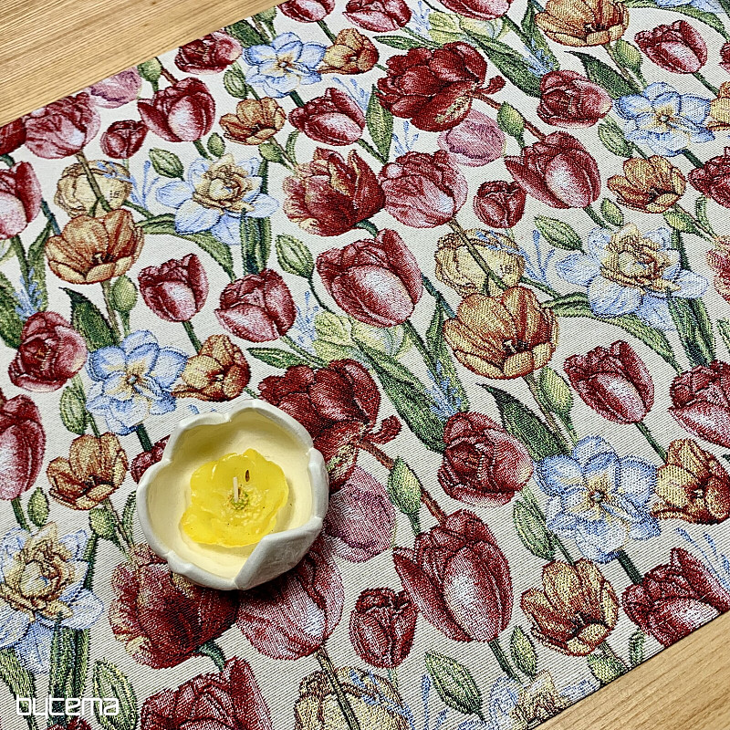 Uburs a šál TULIPÁNY NAOMI