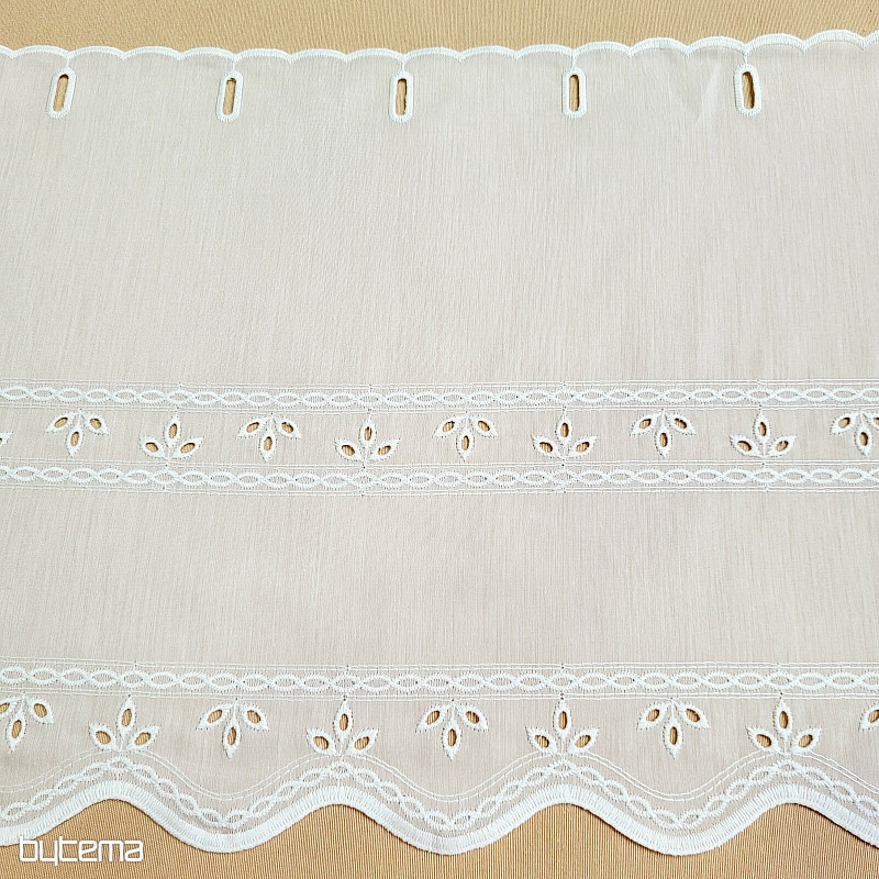 Záclona na vitrážku GERSTER 11885 smotanová