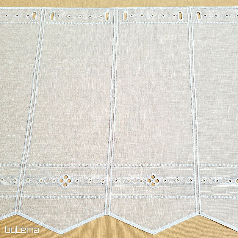 Záclona na vitrážku GERSTER 11884 biela