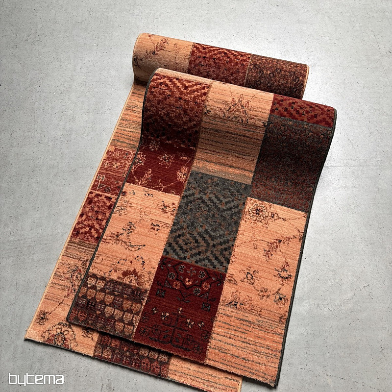 Luxusný vlnený behúň ROYAL PATCHWORK cream