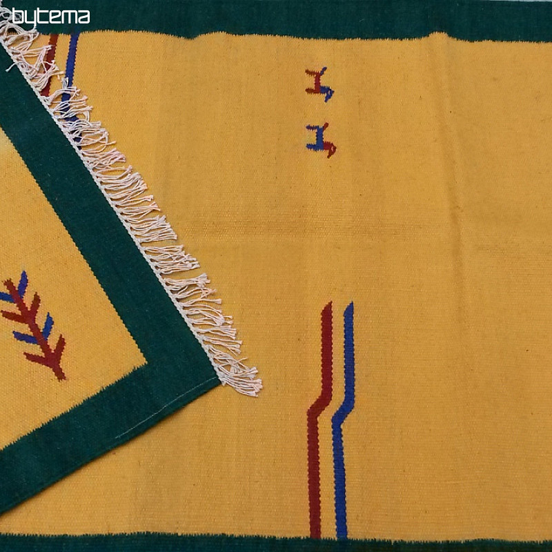Tkaný vlnený koberec Kelim-Gabbeh I