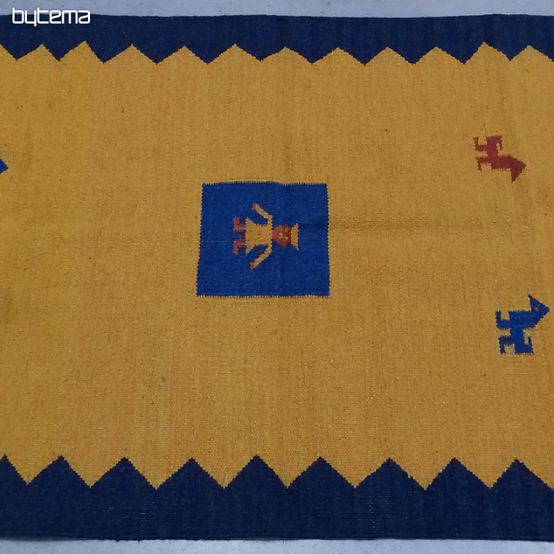 Tkaný vlnený koberec Kelim-Gabbeh VII