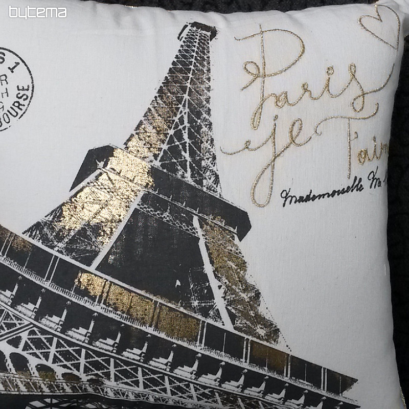 Dekoračná obliečka PARIS GOLD 40 x40