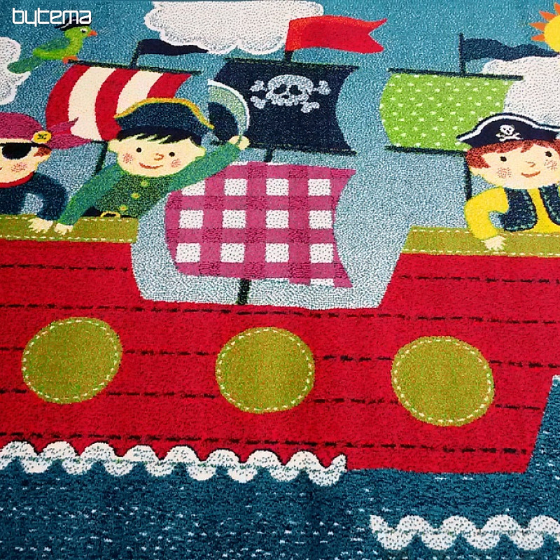Detský kusový koberec Veselí piráti