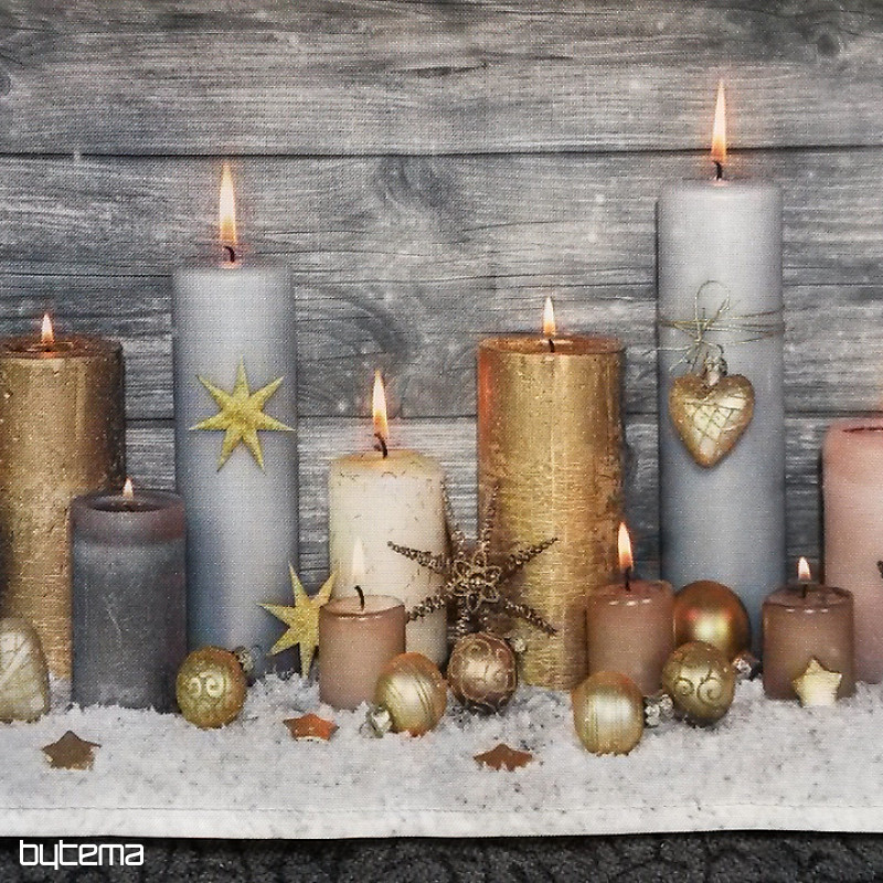 vianočné šály 40x140 V138