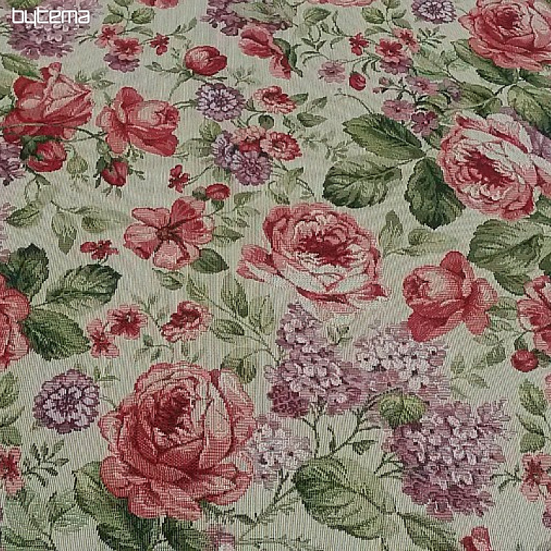 Gobelínový ubrus a šál  VIOLETA